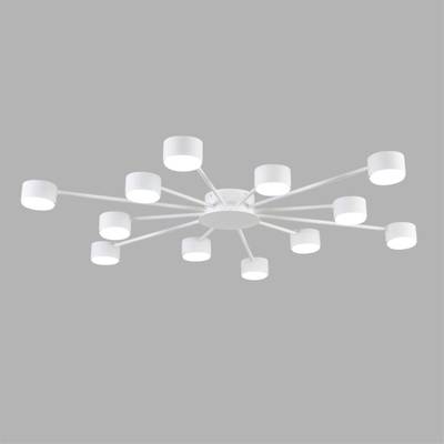 8343/12C COMFI белый, металл Люстра GX53 LED 12*7W 220V TORINA