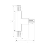 Коннектор тройной LGD-4TR-CON-EXT-R1-WH (C) (Arlight, IP20 Пластик, 3 года)