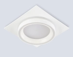 Светильник встраиваемый TU5220 WH белый IP20 GX70 D150*150*52