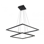 08229,19(4000K) Люстра Альтис черный h200 w80+60 Led 86W (4000K)