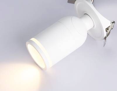 Накладной спот с выключателем TA127 BK черный GU10 max 12W D70*164*D55