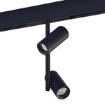 ST808.436.16 Магнитный трековый светильник Черный LED 1*16W 3000K 950Lm Ra&gt;90 36° IP20 D45xH240 48VV