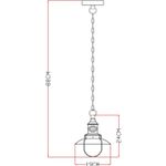 Подвесной светильник Arte Lamp SAILOR A4524SP-1AB, 1хE27