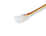 Соединитель гибкий двухсторонний COB CCT 12/24V для лент 8mm GS7911 (3 конт.) (5шт. в комплекте)