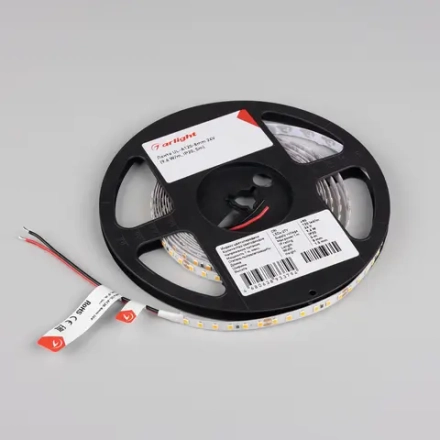 Лента UL-A120-8mm 24V Warm1900 (9.6 W/m, IP20, 5m) (Arlight, Открытый)
