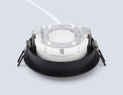 Светильник встраиваемый TN51823 BK черный GX53 max 15W D110*39