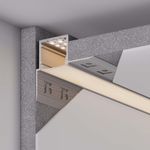 Профиль FANTOM-W20-H20-EDGE-2000 ANOD (Arlight, Алюминий)