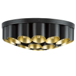 720227 Люстра SIENA 22х40W G9 ЧЕРНЫЙ/ЗОЛОТО Lightstar