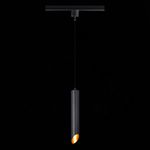 ST152.416.01 Светильник трековый Черный GU10 1*50W IP20 D60xH400 220V Без ламп