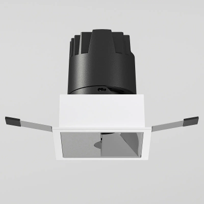 Потолочный светодиодный светильник Inline 10W 3000K белый/хром 25091/LED