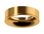 Насадка передняя для корпуса светильника с диаметром отверстия D70mm N7014 PYG золото желтое полированное D70*H20mm Out2mm MR16