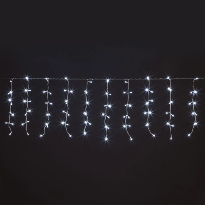 Новогодняя гирлянда занавес белый 1,5*1м IP20 200-001 белый, LED