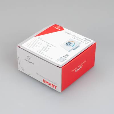 Панель SMART-P2-MIX-G-IN White (3V, Rotary, 2.4G) (Arlight, IP20 Пластик, 5 лет)