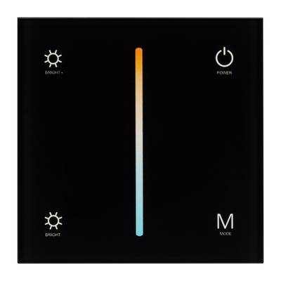 Панель SMART-P21-MIX-G-IN Black (12-24V, 4x3A, Sens, 2.4G) (Arlight, IP20 Пластик, 5 лет)