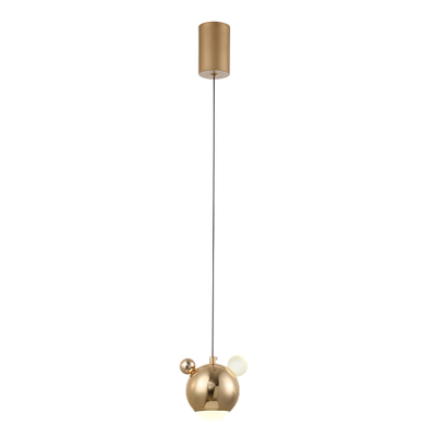 Светильник подвесной Crystal Lux AMIGO SP LED GOLD 1080/201