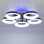 Citilux Паркер Смарт CL225A165E RGB Умная люстра Венге