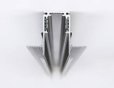 Шинопровод низковольтный встраиваемый Magnetic GL3333 BK черный IP20 48V 2000*60*46.8