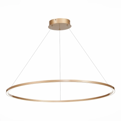 ST605.243.46 Светильник подвесной ST-Luce Золотистый/Белый LED 1*46W 4000K