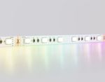 Светодиодная лента RGB с теплым белым светом GS4401 5050 60Led /10W m/ 24V IP20 RGBW+3000K/ 5000*10*1.87mm/ кратность резки 100mm (5 конт.)