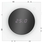 VLS070102 Терморегулятор электронный VOLTUM S70 с индикацией и датчиком, для теплого пола, (белый матовый). (ТМ Maytoni)