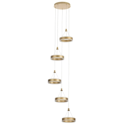 Citilux Дуэт CL719052 LED Подвесной светильник Золото