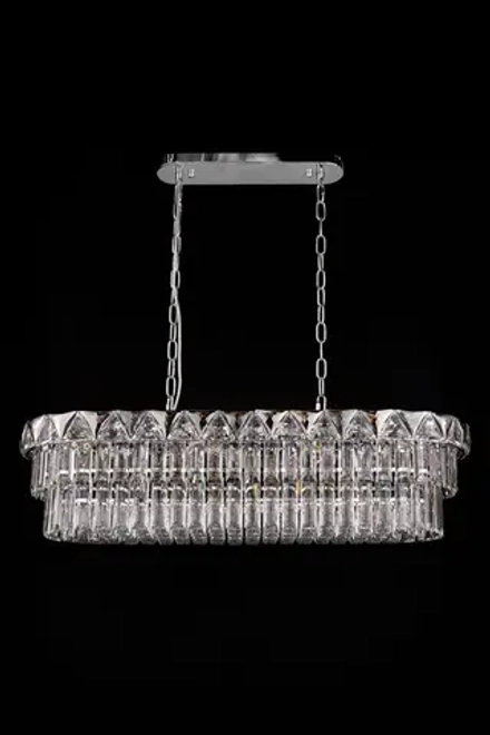 Люстра подвесная Normandie Chrome FL1085-13P, E14х13