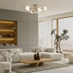 Потолочный светильник Damask FR5205PL-06BS, E27х6. TM Maytoni