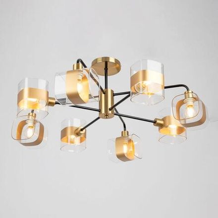Citilux Бертон CL140181 Люстра потолочная Бронза