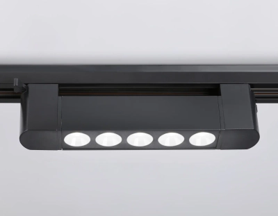Светильник светодиодный трековый однофазный GL6703 BK черный IP20 10W 4200K 24° 192*35*57
