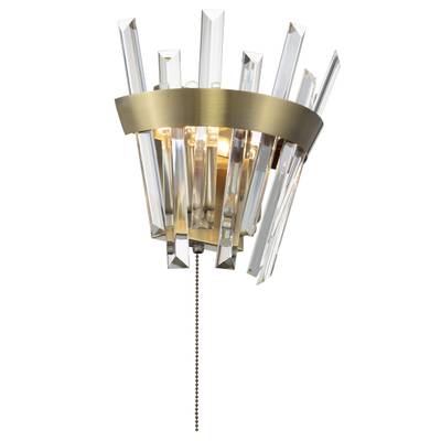 Citilux Вестерос CL307313 Бра хрустальное с выключателем Бронза