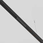 Коннектор питания прямой Exility черный TRA034PC-42B, TRA034PC-42B. TM Maytoni