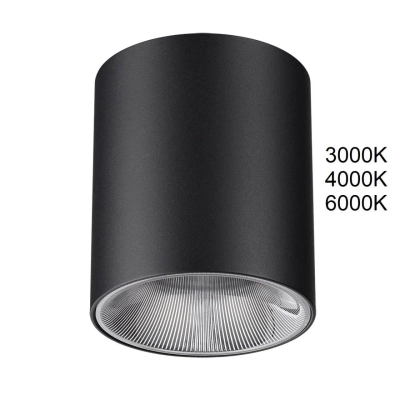 7138/12CL HIGHTECH ODL26 325 светильник черный/металл IP20 LED 12W 840Лм 3000K/4000K/6000K 36° 220-240V BRIM