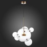 SL1133.213.01 Светильник подвесной ST-Luce Латунь/Прозрачный LED 1*14W 3000K