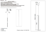 Светильник подвесной Crystal Lux CLT 035C700 BL 1400/216