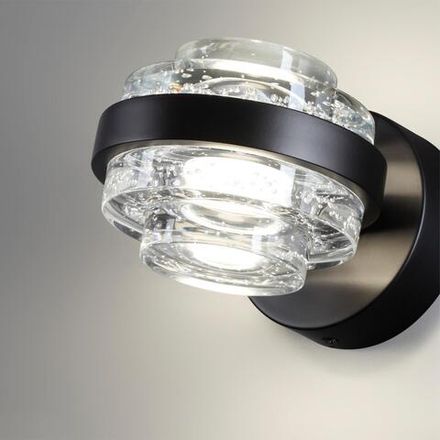 5031/6WL L-VISION ODL24 391 чёрный/металл/акрил Бра LED 6W 4000K 458лм KLOT