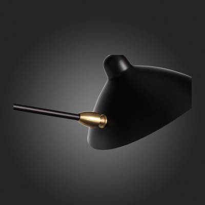 SL305.401.01 Бра ST-Luce Черный/Черный, Белый E27 1*60W