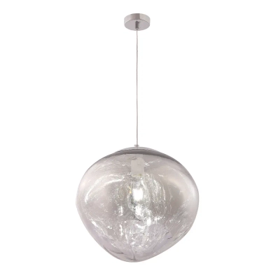 Светильник подвесной Crystal Lux MALAGA SP1 D360 CHROME 0862/201