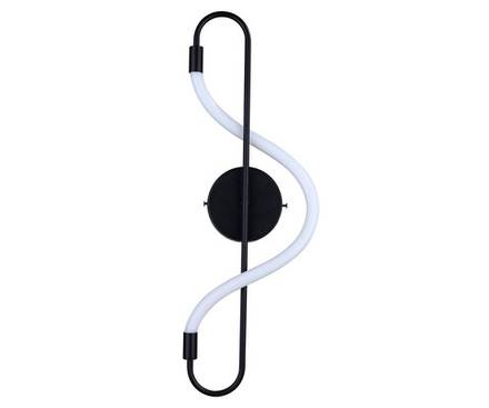 08040-L,19 Настенный светильник Далия черный w23*9 h59 Led 15W (4000K)