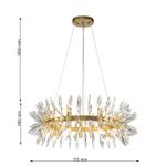 Подвесная люстра Rays 4058-14P. ТМ Favourite