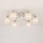 Citilux Буги CL157161 Люстра потолочная Белая Хром