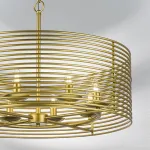 728083 Люстра ZETA 8х40W E14 ЗОЛОТО Lightstar