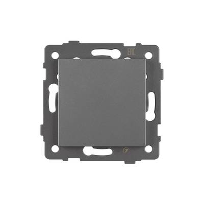 Механизм выключателя одноклавишный проходной SWT-MKP1-PL-GR-V (250V, 10A) (Arlight, -)