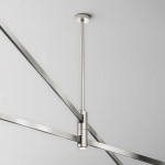 Крепление потолочное Medium двойное 300мм Flarity платина, TRA158C-D1-PT. TM Maytoni