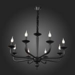 SL1114.403.08 Люстра подвесная ST-Luce Черный E14 8*40W