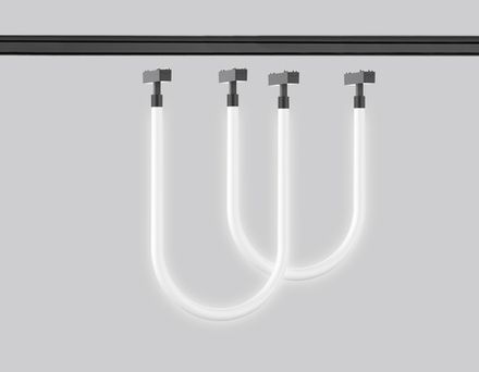 Светильник светодиодный трековый гибкий для шинопровода Magnetic Ultra Slim GV1717 WH белый IP20 32W 4200K 48V D21*2000