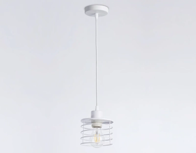 Подвесной светильник в стиле лофт TR8065 WH белый E27 max 40W D120*950