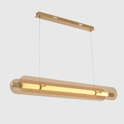 Светильник подвесной Crystal Lux AMARILLO SP70W LED BRASS 0120/225