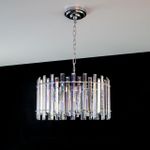 Citilux Ингвар CL334161 Люстра подвесная хрустальная Хром