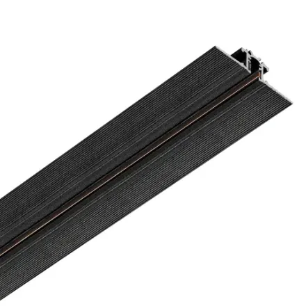 506227 Трек 24V двухконтактный однофазный встраиваемый LINEA 2м ЧЕРНЫЙ Lightstar