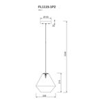 Подвесной светильник Enigma FL1115-1P2, G9х1